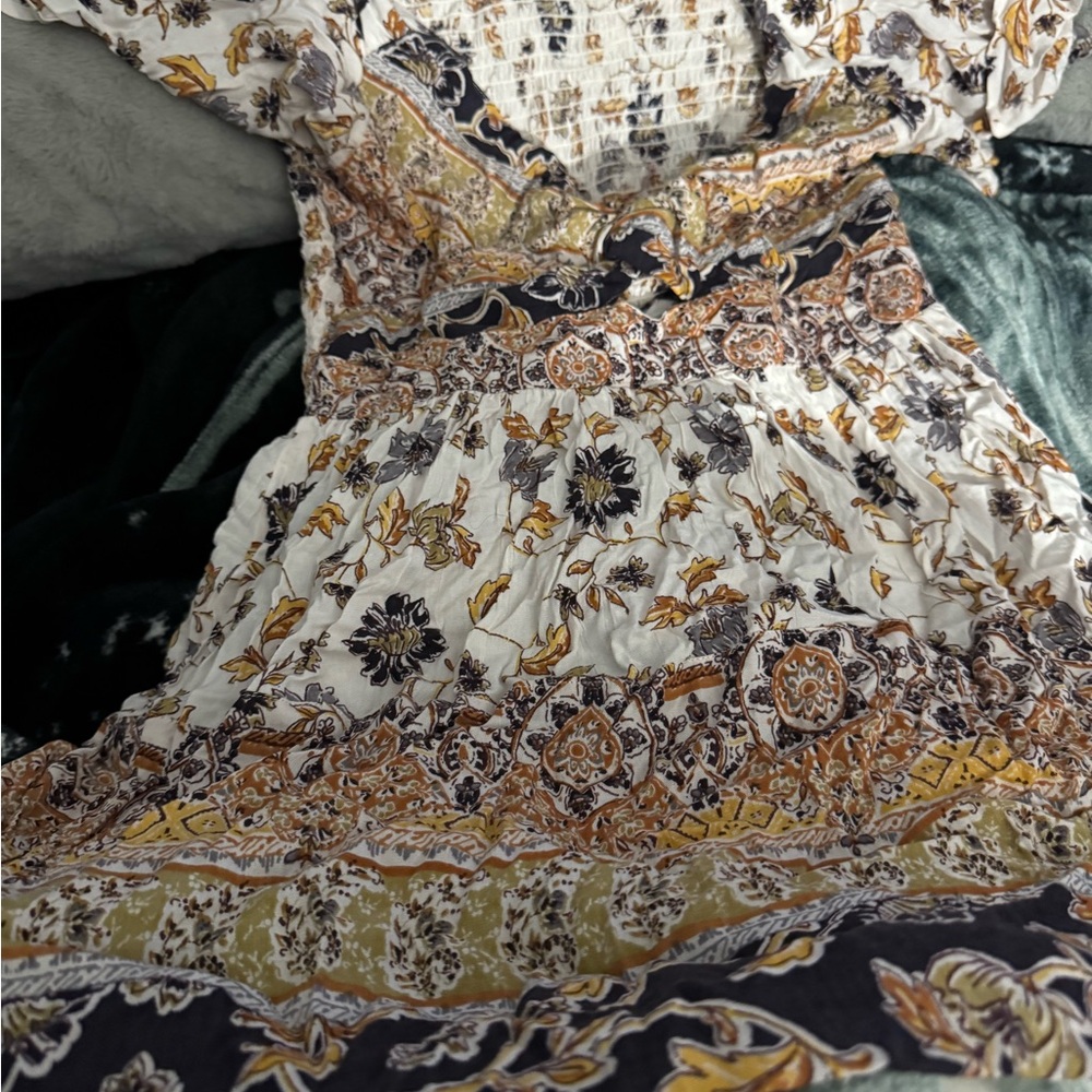 Floral Print Women's Dress